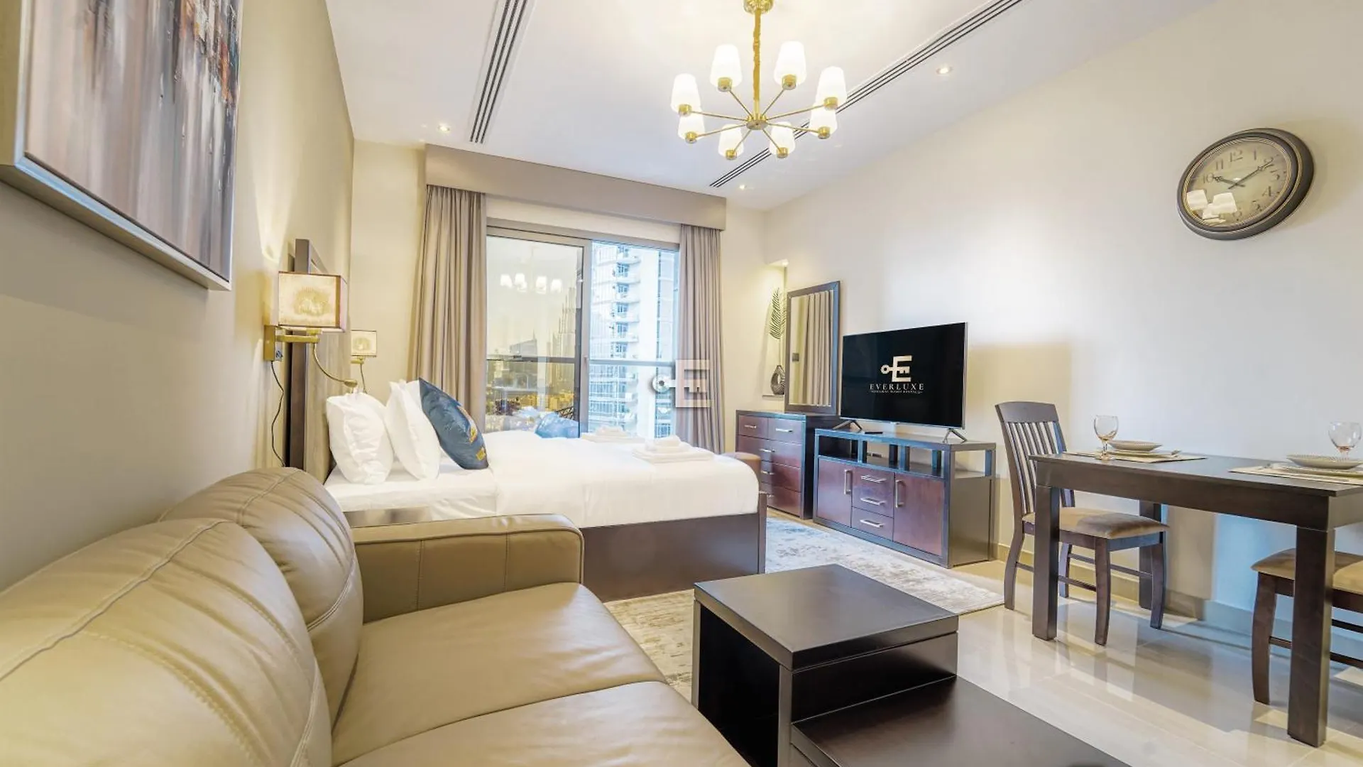 Everluxe Full Burj Khalifa View Studio Dubai 0*,